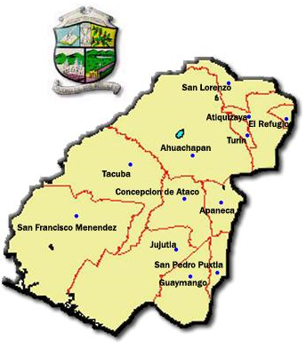 Municipios de Ahuachapán